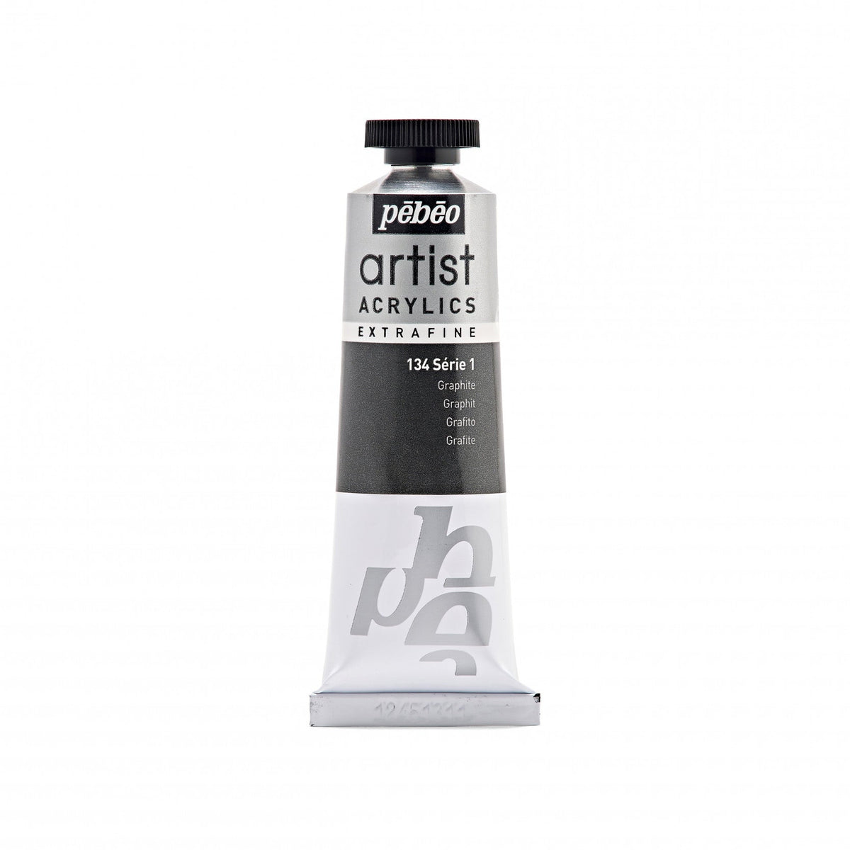 Pebeo Artist akrilna barva 37 ml – Grafitna