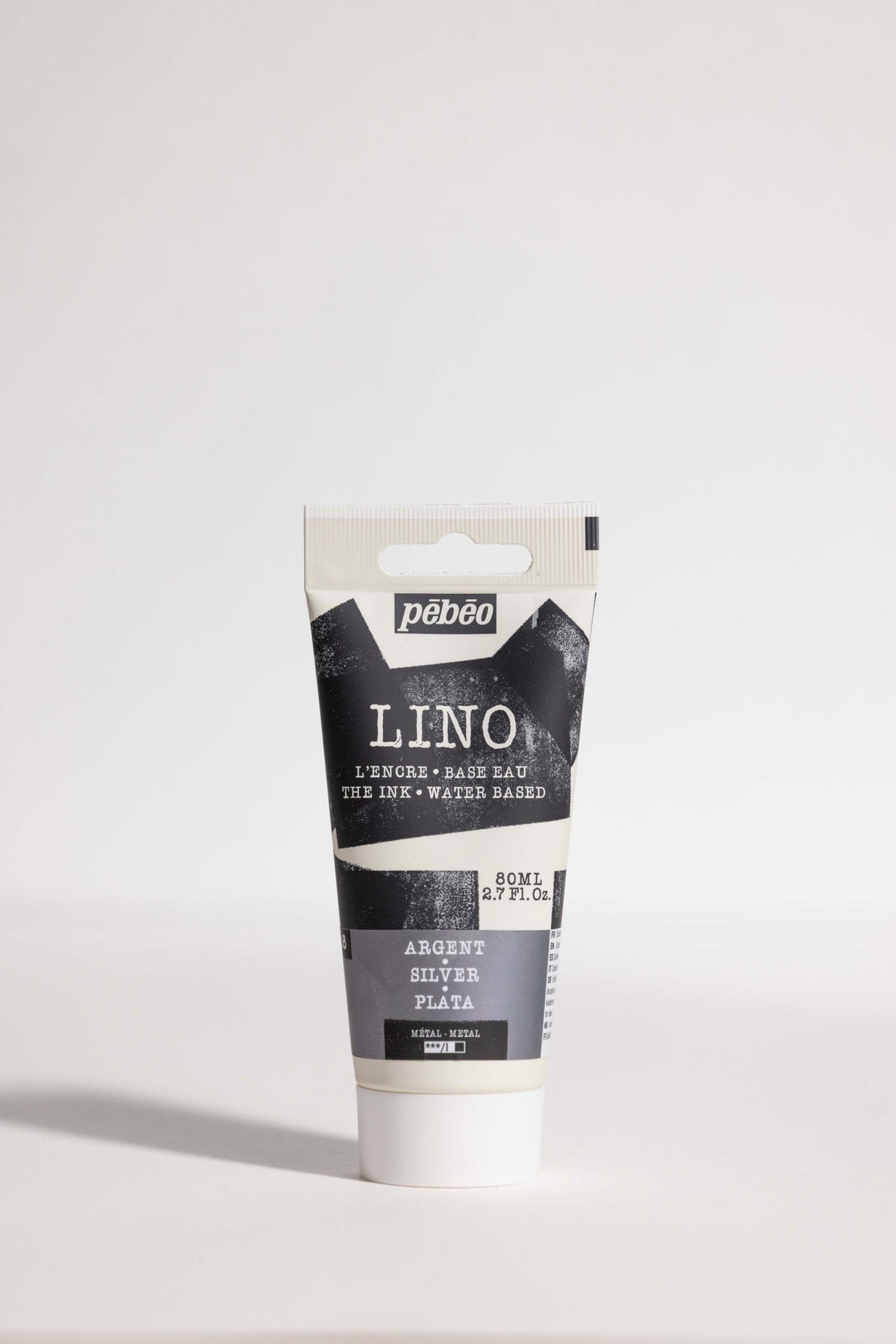 Pebeo barva za linorez 80 ml – Srebrna
