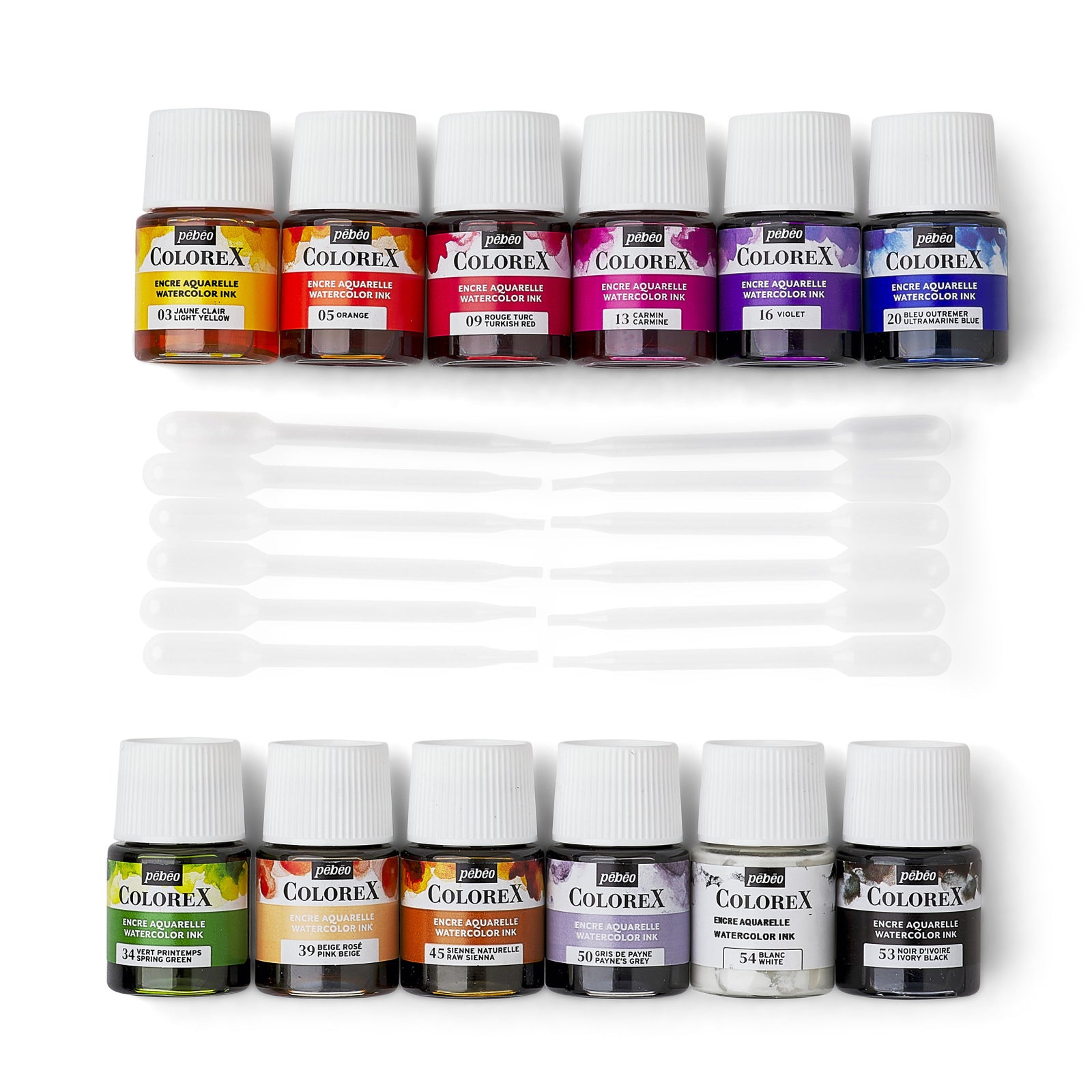 Pebeo Colorex set akvarelnih barv 12 x 20 ml