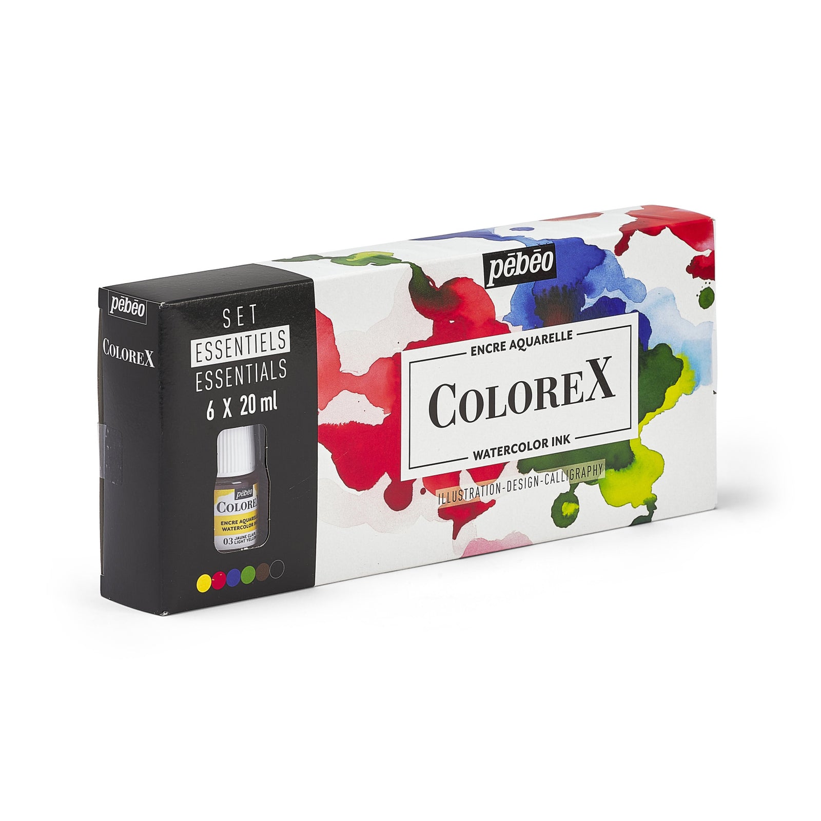 Pebeo Colorex set akvarelnih barv 6 x 20 ml