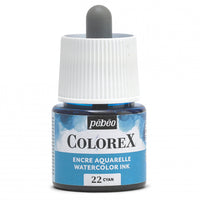 Pebeo Colorex tekoči akvarel 45 ml – Cian