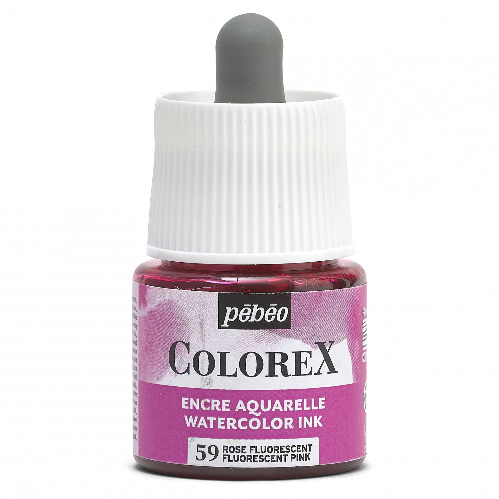 Pebeo Colorex tekoči akvarel 45 ml – Fluorescentno roza