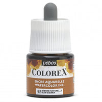 Pebeo Colorex tekoči akvarel 45 ml – Surova siena
