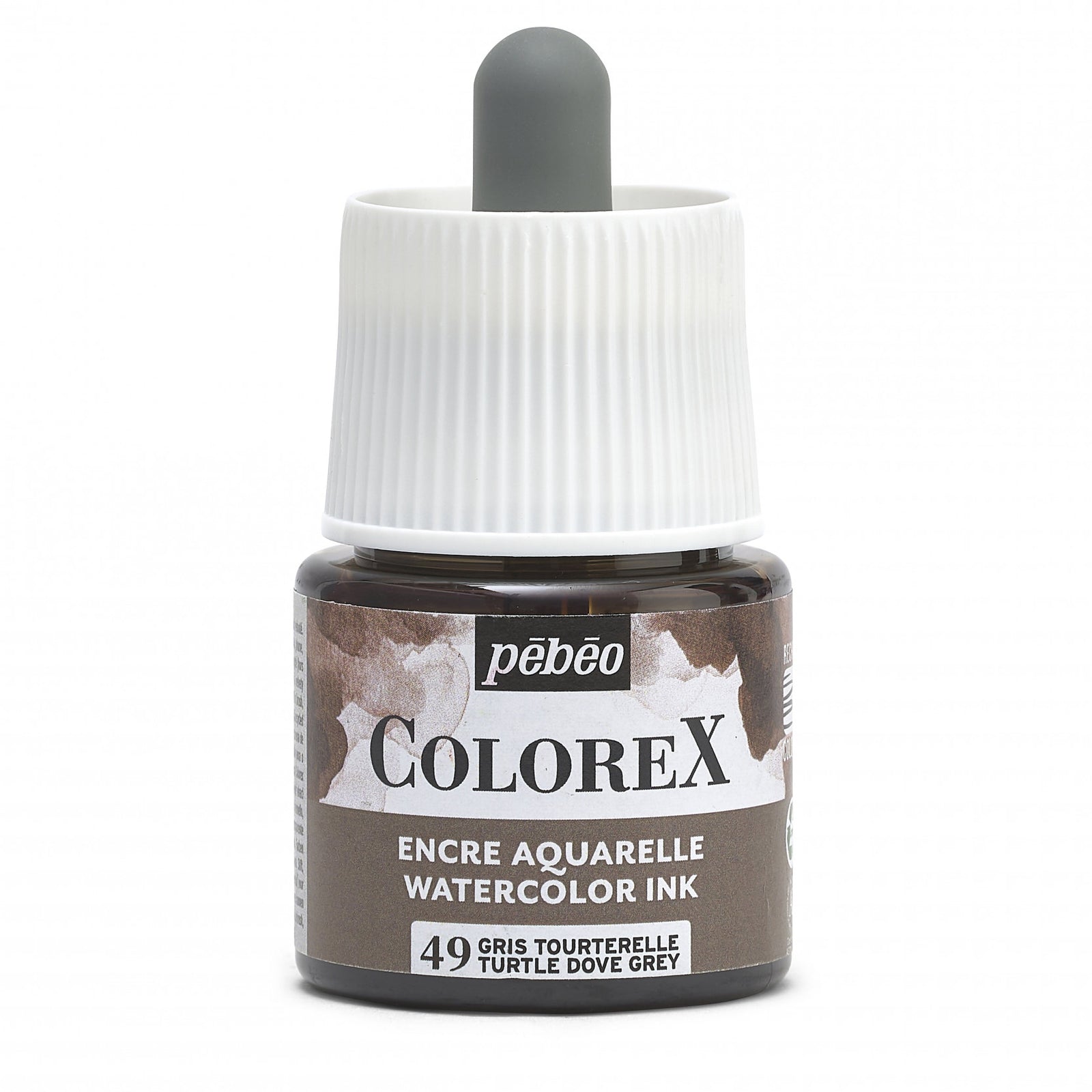 Pebeo Colorex tekoči akvarel 45 ml – Grličje siva
