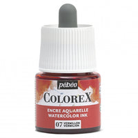 Pebeo Colorex tekoči akvarel 45 ml – Cinoberska