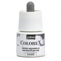 Pebeo Colorex tekoči akvarel 45 ml – Bela