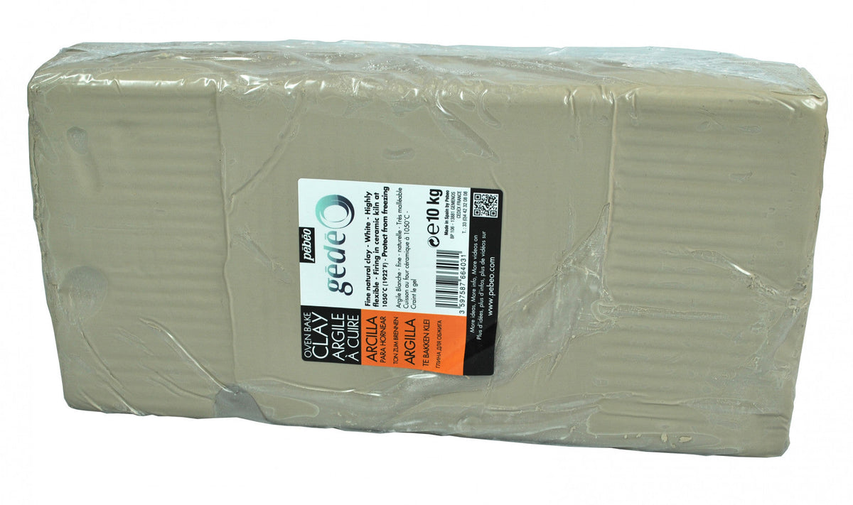 Pebeo Gédéo lončarska glina 5 kg rdeča – samotvrdnúca 10 kg biela