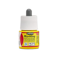 Barva za marmoriranje Pebeo Marbling 45 ml – Limonasto rumena