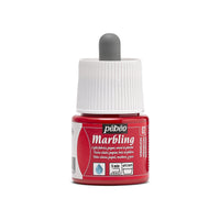 Barva za marmoriranje Pebeo Marbling 45 ml – Cinoberska rdeča