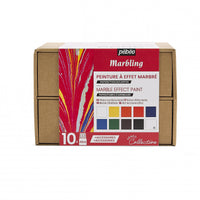 Pebeo Marbling set barv za marmoriranje 10 x 45 ml