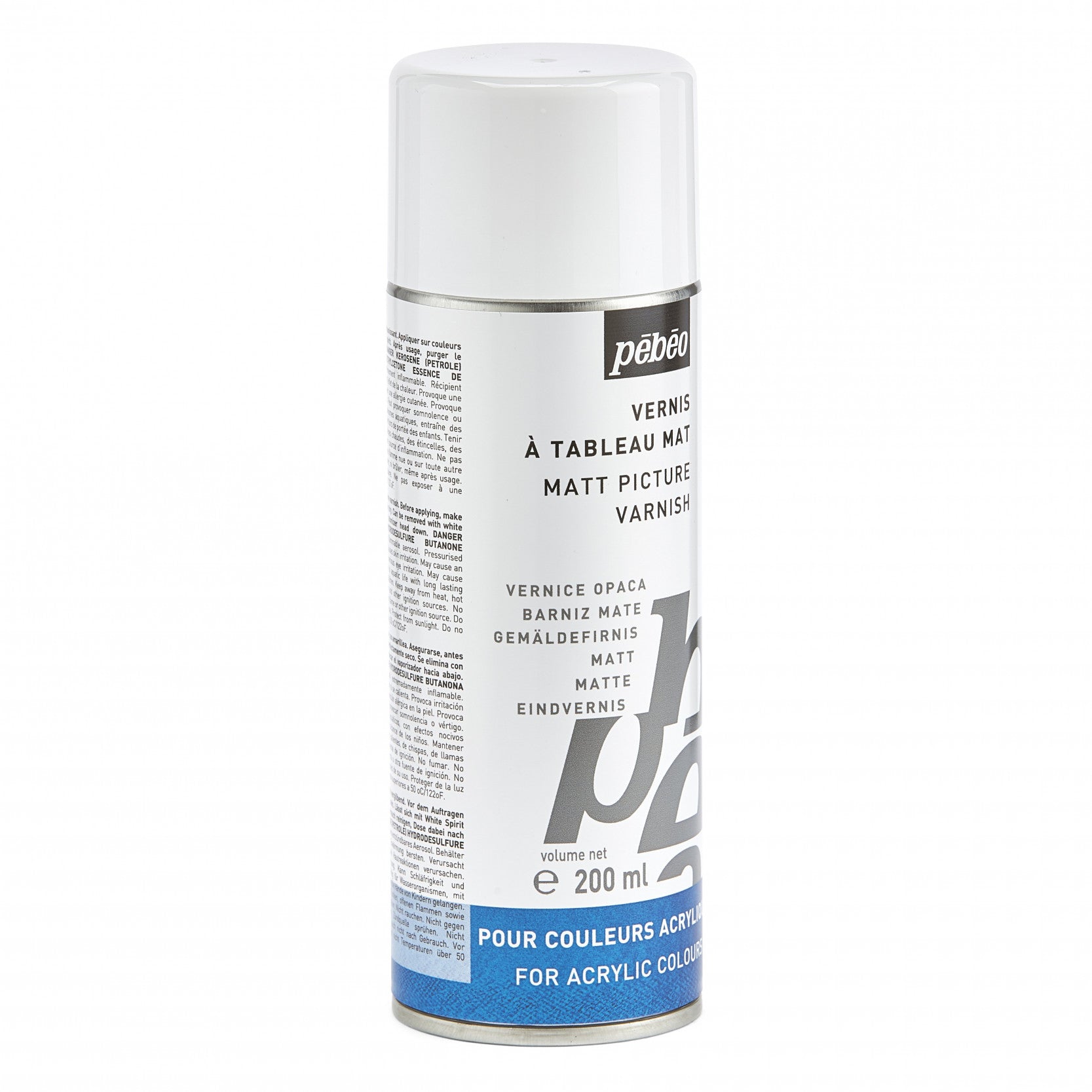 PEBEO mat zaključni lak v spreju Studio Acrylics 200 ml