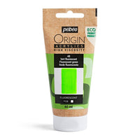 Pebeo ORIGIN Akrilna barva 60 ml | Različni odtenki - fluorescentno zelena