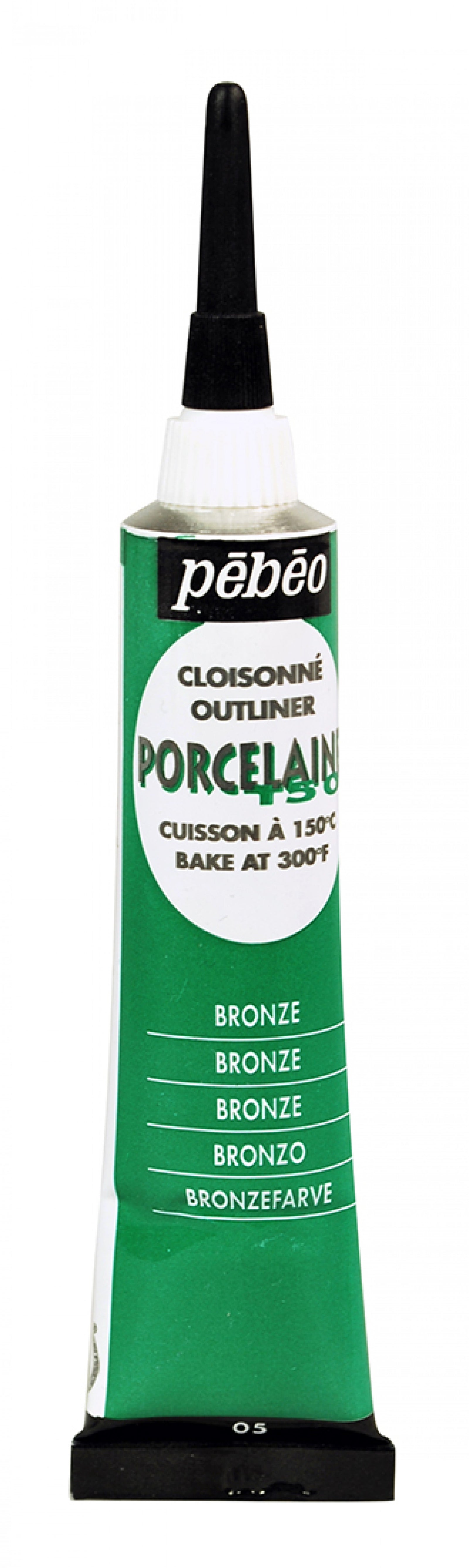 Pebeo Porcelaine 150 reliefna kontura za porcelan 20 ml