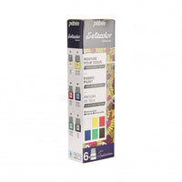 Pebeo Setacolor set prekrivnih barv za tekstil 6 x 20 ml