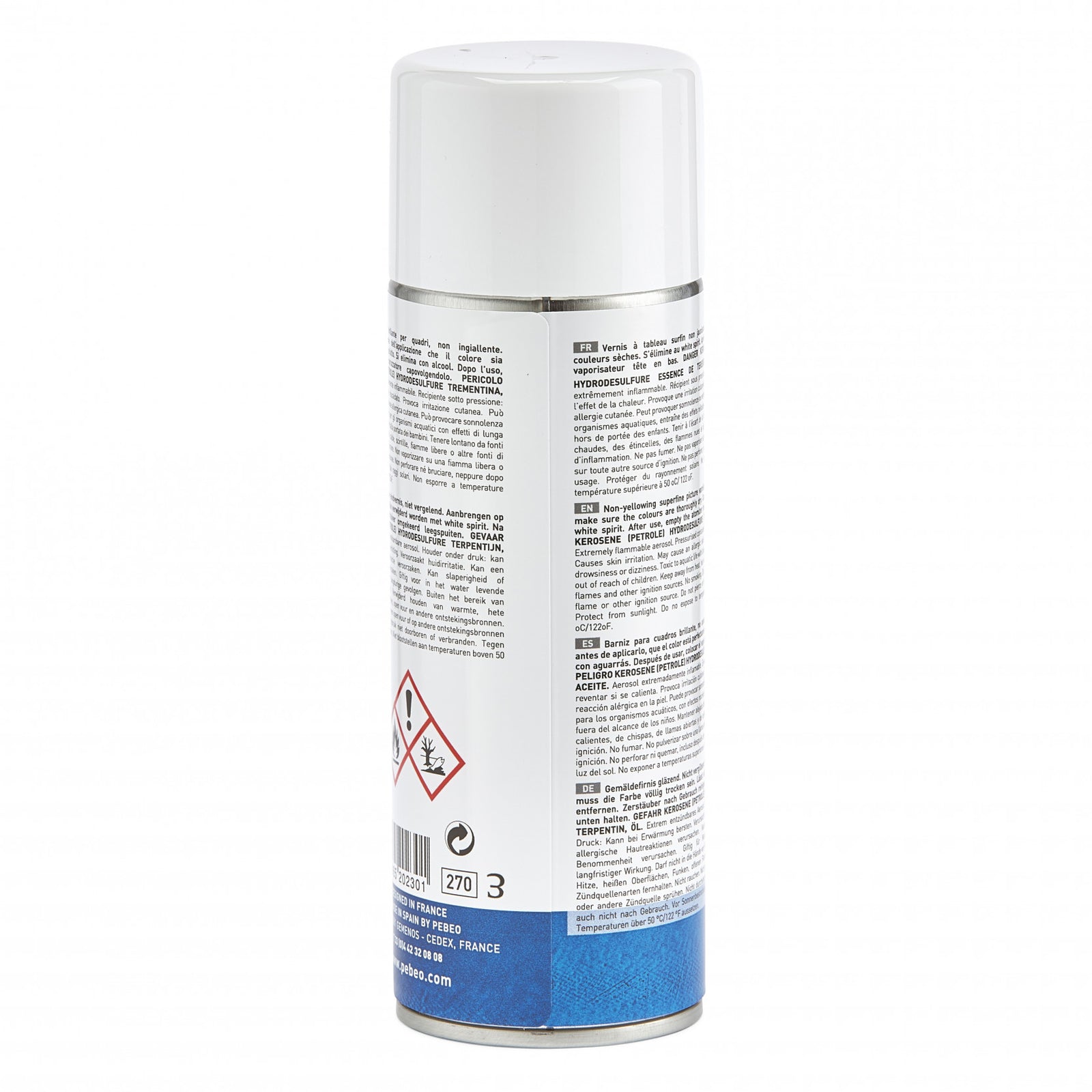 Pebeo Studio Acrylics sijajni lak v spreju 200 ml
