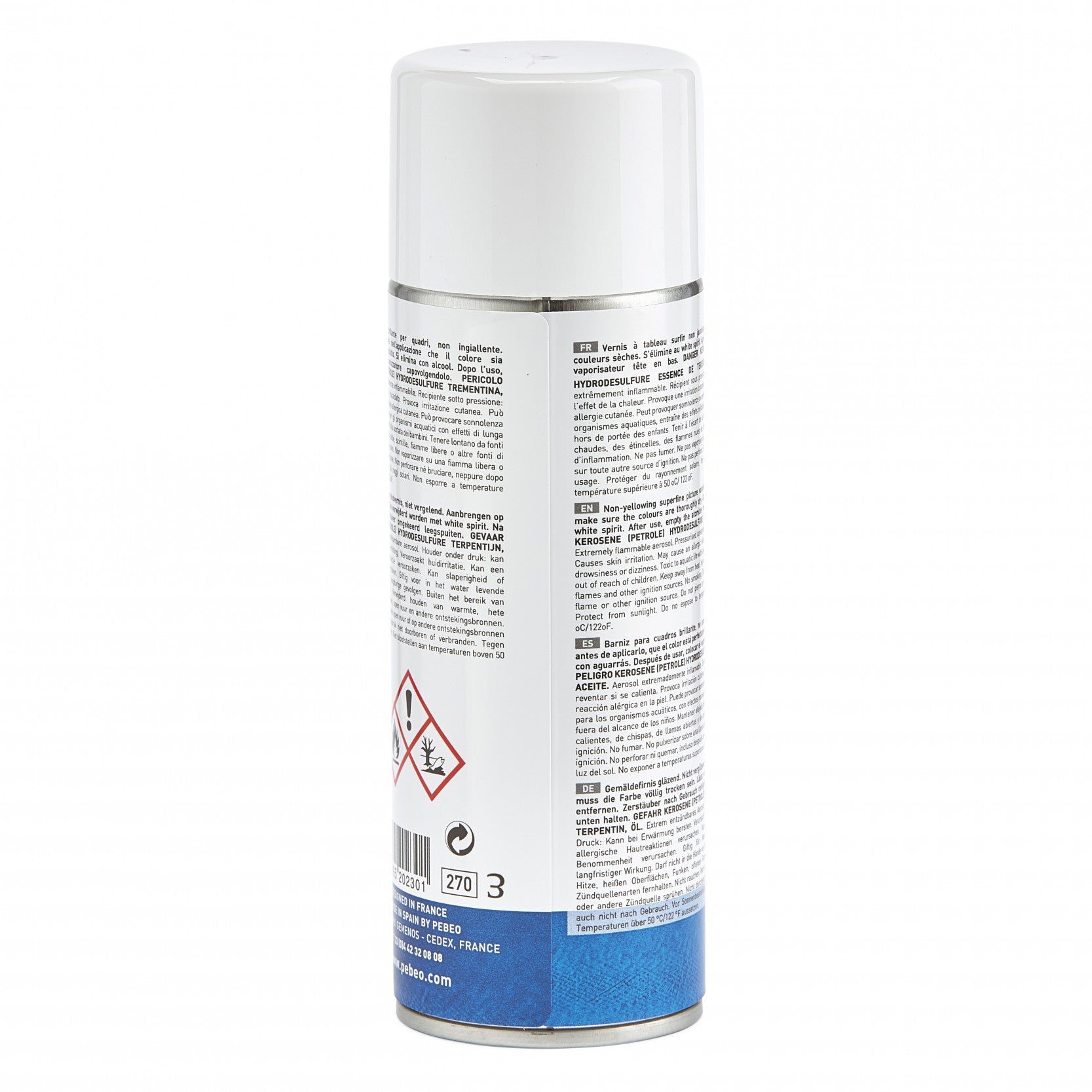 Pebeo Studio Acrylics sijajni lak v spreju 200 ml