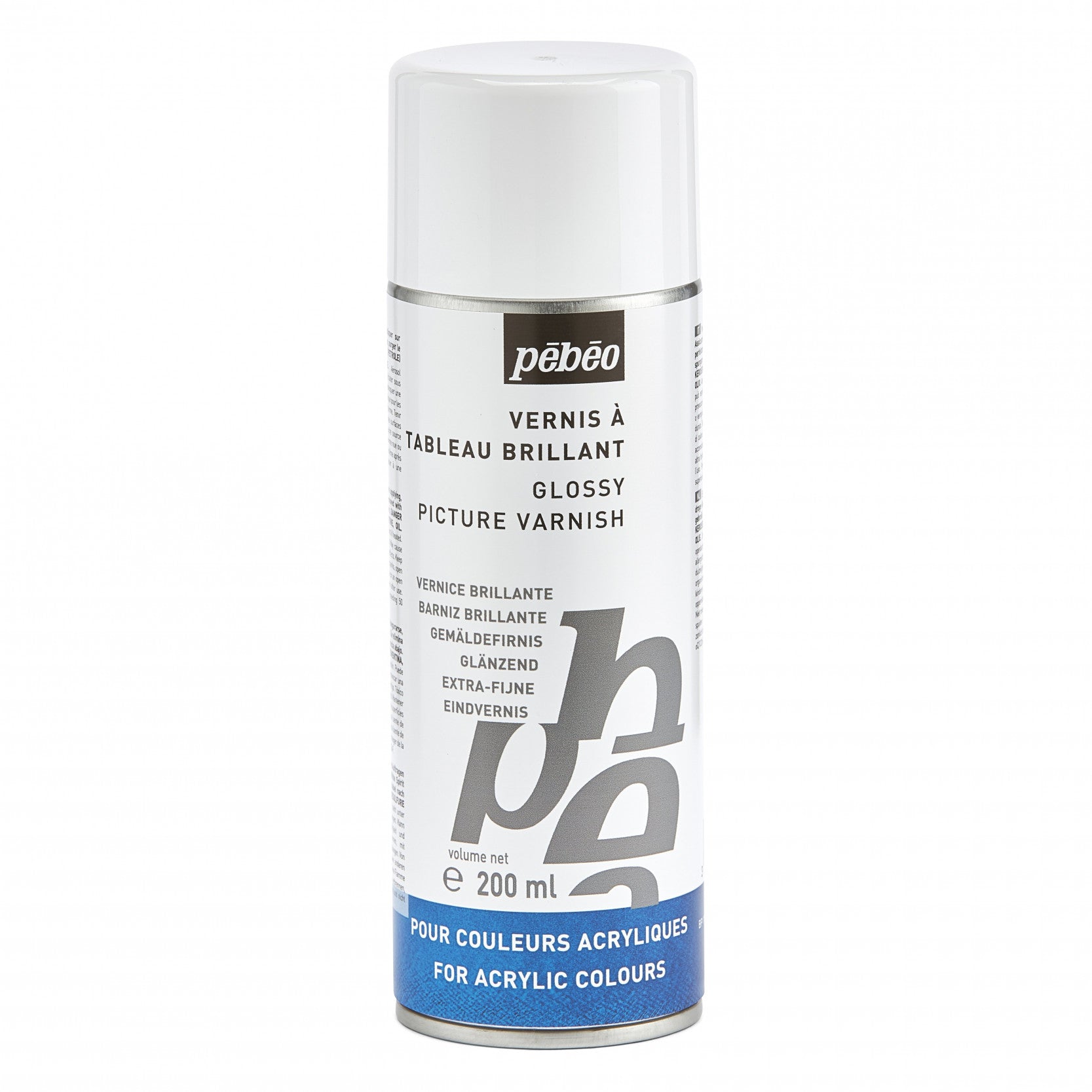 Pebeo Studio Acrylics sijajni lak v spreju 200 ml