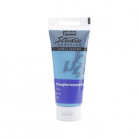 Pebeo Studio akrilni gel 100 ml Phosphorescent Blue