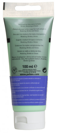 Pebeo Studio akrilni gel 100 ml Phosphorescent Turquoise