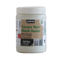 Pebeo Studio črni gesso 225 ml