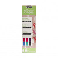 Pebeo Vitrea 160 set sijajnih barv za steklo 6 x 20 ml