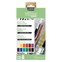 PEBEO Vitrea 160 set barv za steklo 12 x 20 ml