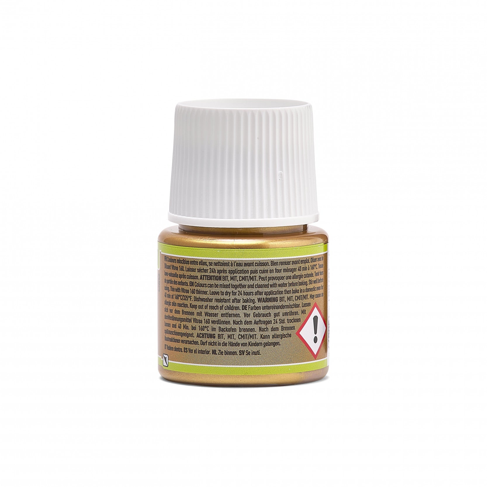 Barva za steklo z vitražnim učinkom Pebeo Vitrea 160 – 45 ml, Shimmer Gold