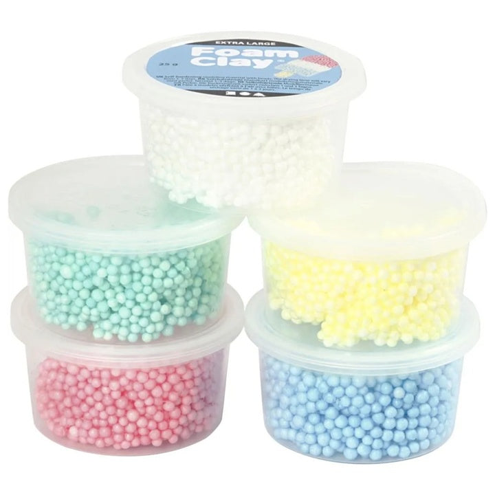 Penasta glina XL Kreativna modelirna glina - 5x25 g