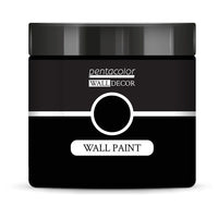 Pentart barva za stene 500 ml | Različni odtenki - Intenzivna črna