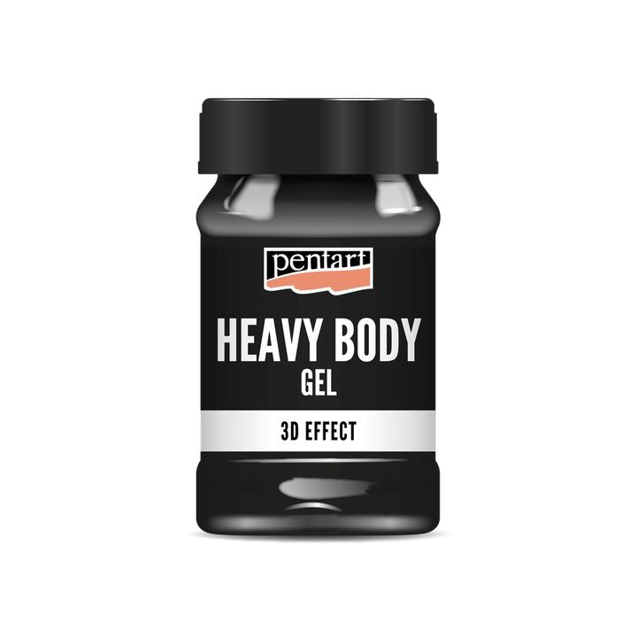 Pentart Black Glossy Heavy Body Gel | Različni zvezki – pogled 3