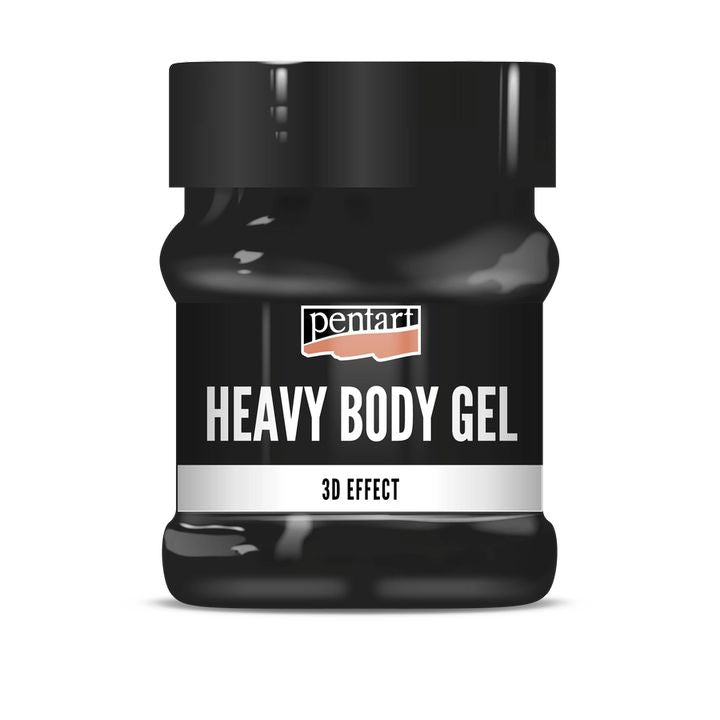 Pentart Black Glossy Heavy Body Gel | Različni zvezki – pogled 4