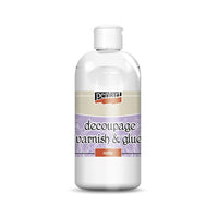 Pentart Mat lak in lepilo za dekupažo 500 ml