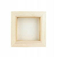 Phoenix mini slikarsko platno na okvirju 7,6 x 7,6 cm | belo