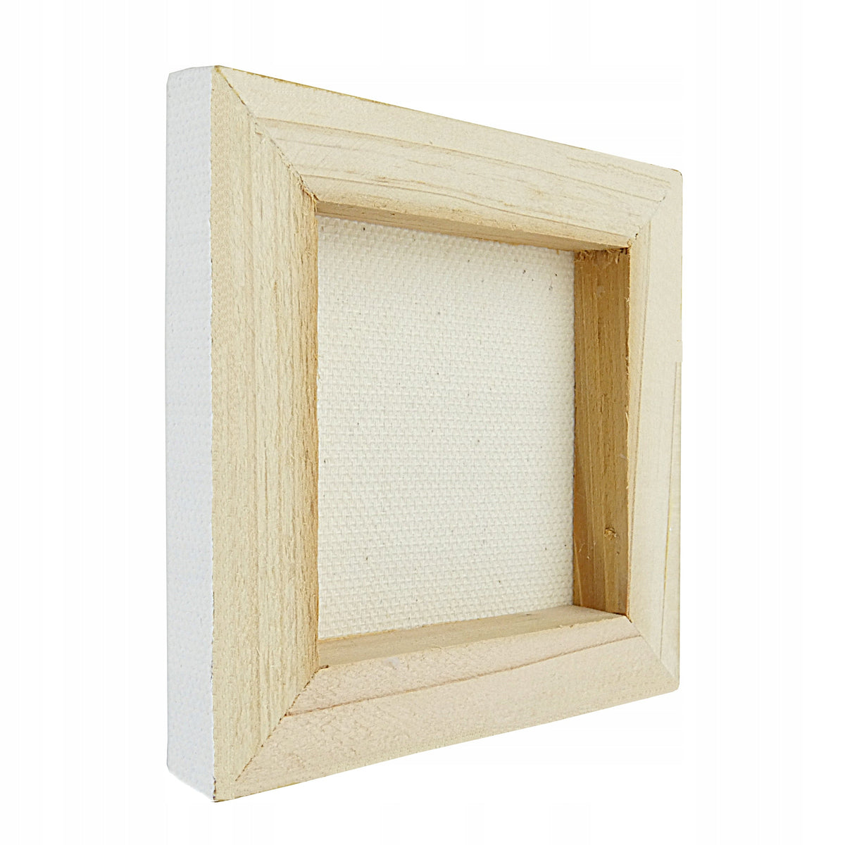 Phoenix mini slikarsko platno na okvirju 7,6 x 7,6 cm | belo