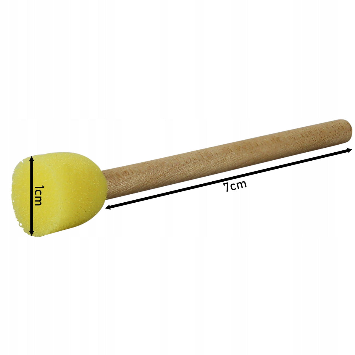 Phoenix okrogli čopič za tapkanje, 10 mm – velikosti 1#–4#