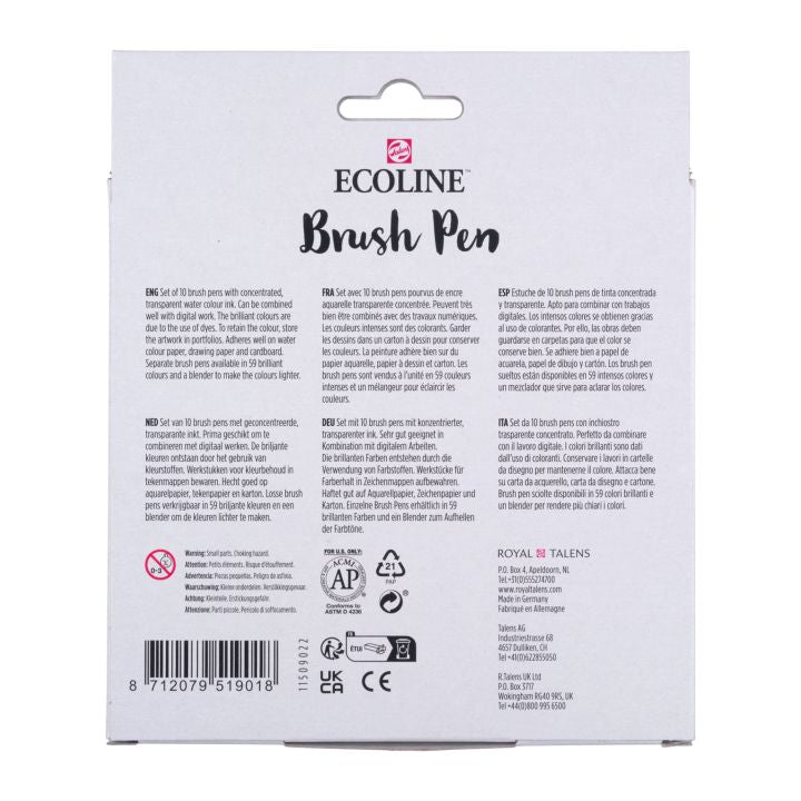 Pisala za akvarel Ecoline Brush Pen – pogled 3