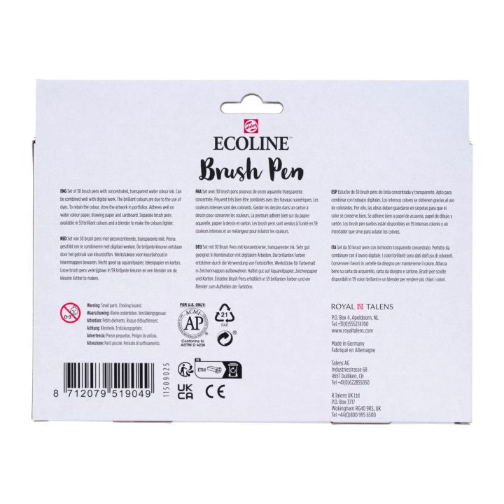 Pisala za akvarel Ecoline Brush Pen – pogled 3