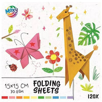 Pisani zložljivi listi 15×15 cm - 120 listov - 70 GSM