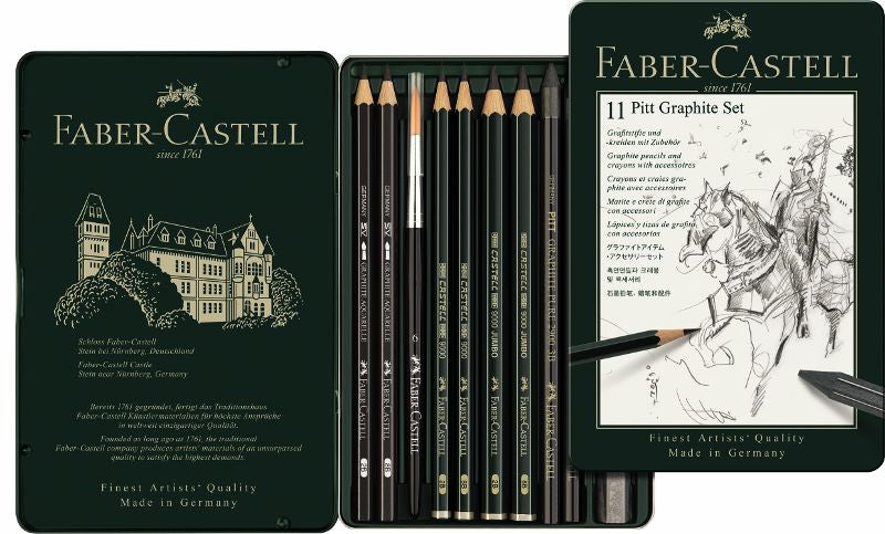 Pitt Grafit set mali - kovinska embalaža