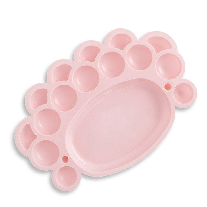 Plastična slikarska paleta - rožnata