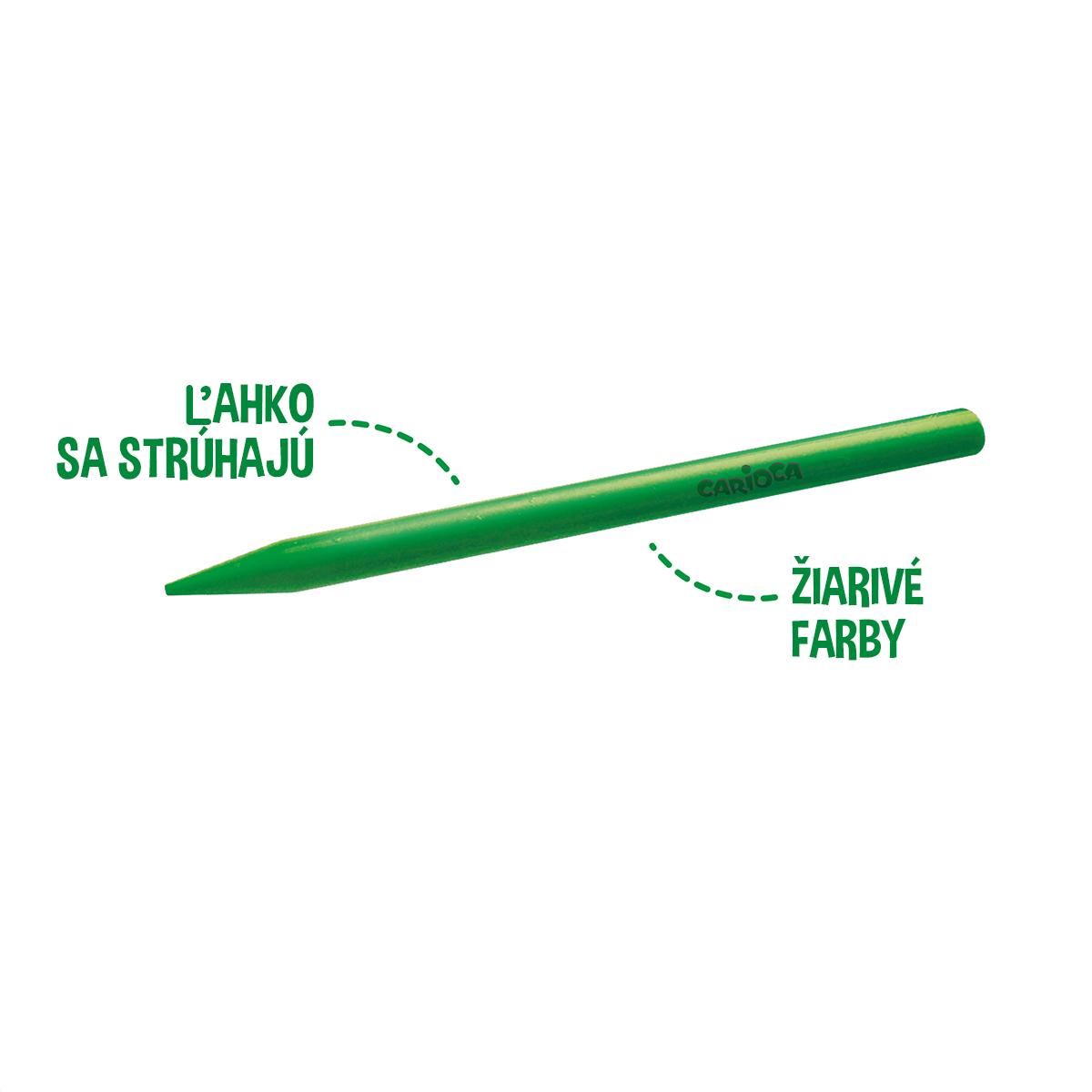 Plastične voščenke Carioca Plastello - 12 kosov