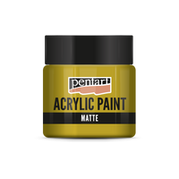 Akrilna barva mat - 50 ml – okra