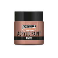 Akrilna barva mat - 50 ml – koralna
