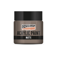 Akrilna barva mat - 50 ml – starinsko rjava