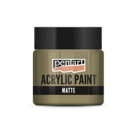 Akrilna barva mat - 50 ml – sokolske rjava