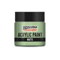 Akrilna barva mat - 50 ml – starinsko zelena