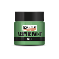 Akrilna barva mat - 50 ml – papagajsko zelena
