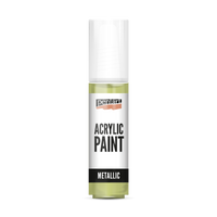Akrilna barva metalik - 20 ml – zelena