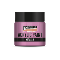 Akrilna barva kovinska - 50 ml – Svetlo lila