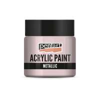 Akrilna barva kovinska - 50 ml – Roza